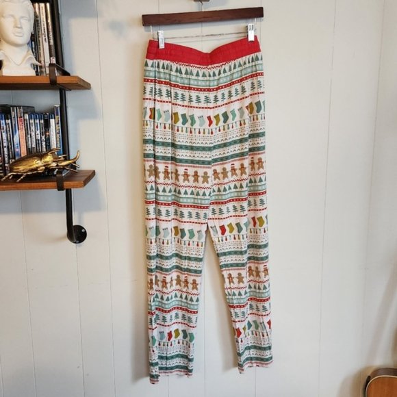 NEW Little Sleepies Fair Isle Bamboo PJ Pants PJs Christmas NWT Winter Gift - Picture 7 of 10